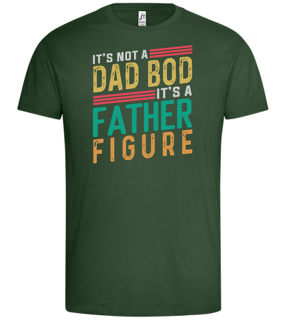 A Father Figure Design - Premium men's t-shirt_GREEN BOTTLE_front