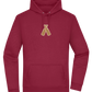 Two Beer Bottles Design - Premium Essential Unisex Hoodie_BORDEAUX_front