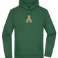 Two Beer Bottles Design - Premium Essential Unisex Hoodie_GREEN BOTTLE_front