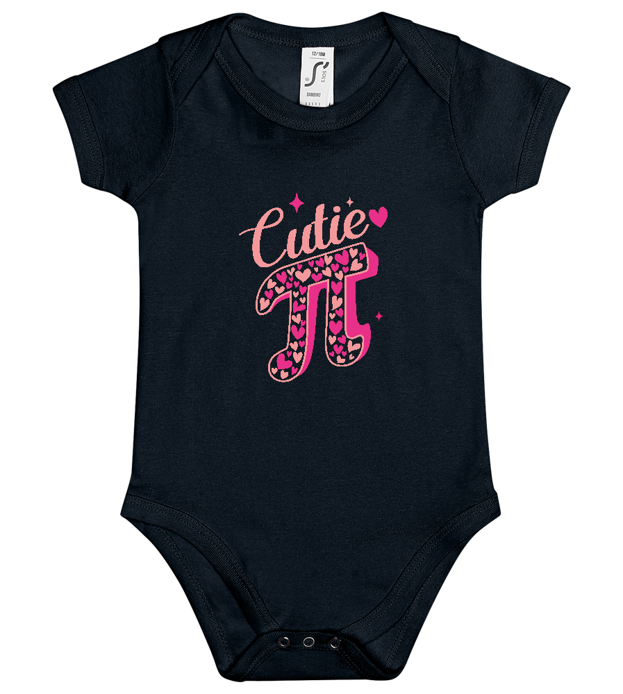 Cutie Design - Baby bodysuit_BLACK_front