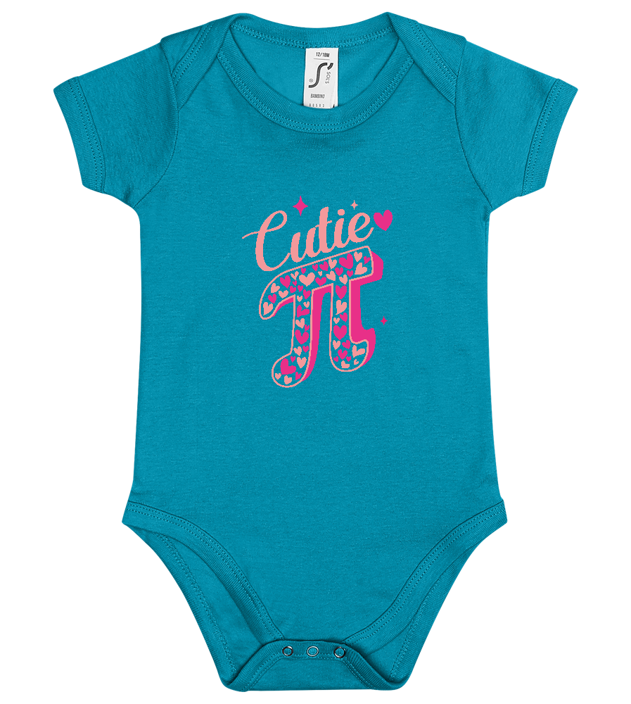 Cutie Design - Baby bodysuit_TURQUOISE_front