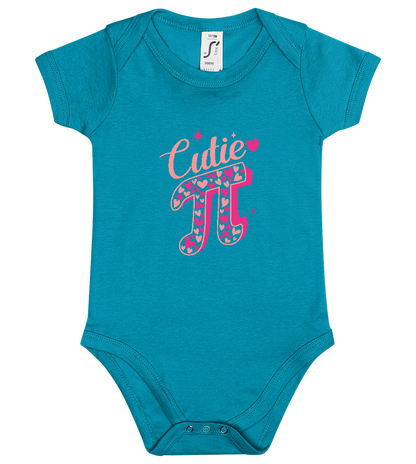 Cutie Design - Baby bodysuit_TURQUOISE_front