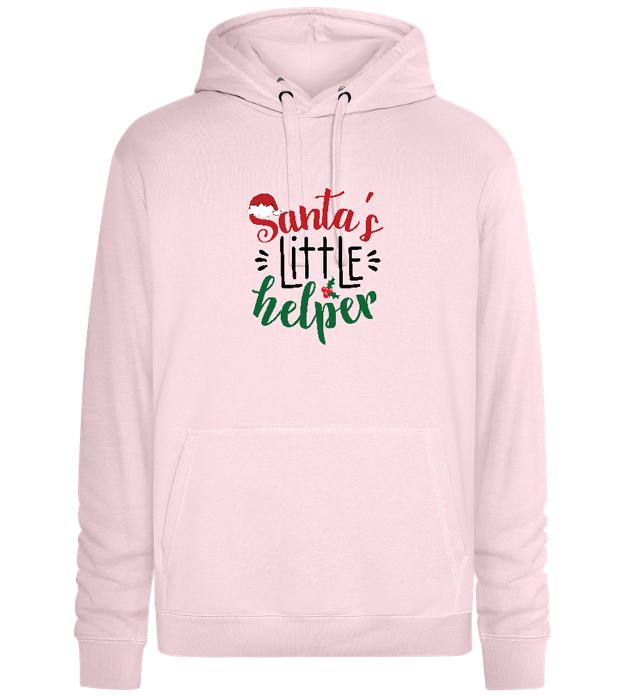 Santa's Helper Design - Premium unisex hoodie_LIGHT PEACH ROSE_front