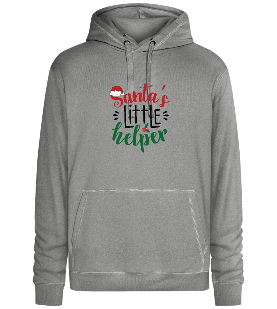 Santa's Helper Design - Premium unisex hoodie_ORION GREY II_front