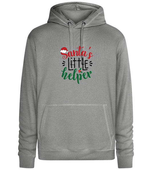 Santa's Helper Design - Premium unisex hoodie_ORION GREY II_front