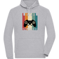 Level Unlocked Game Controller Design - Comfort unisex hoodie_ORION GREY II_front