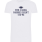Unstoppable Design - Basic Unisex T-Shirt_WHITE_front