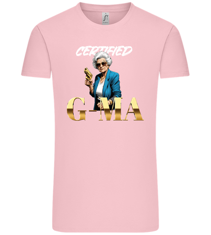 Certified G-Ma Design - Comfort Unisex T-Shirt_CANDY PINK_front