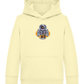 Spaceman Camera Design - Comfort Kids Hoodie_AMARELO CLARO_front