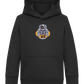 Spaceman Camera Design - Comfort Kids Hoodie_BLACK_front