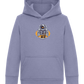 Spaceman Camera Design - Comfort Kids Hoodie_BLUE_front