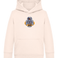 Spaceman Camera Design - Comfort Kids Hoodie_LIGHT PEACH ROSE_front