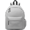 RPET Backpack with Bottle Pocket_GREY_front