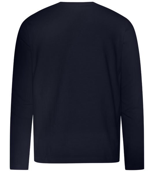 Love It Design - Premium kids long sleeve t-shirt_FRENCH NAVY_back