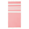 Recycled Cotton Hammam Towel Blanket_RED_front