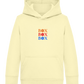 Box Box Box Design - Comfort Kids Hoodie_AMARELO CLARO_front