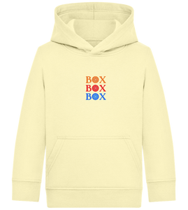 Box Box Box Design - Comfort Kids Hoodie