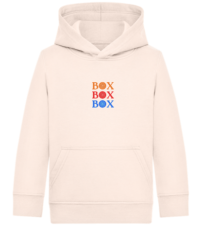 Box Box Box Design - Comfort Kids Hoodie_LIGHT PEACH ROSE_front