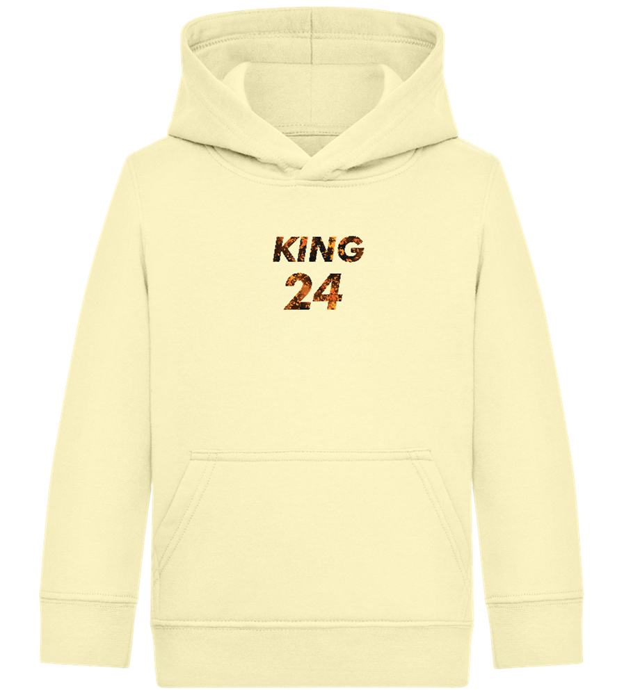 KING 24 Design - Comfort Kids Hoodie_AMARELO CLARO_front