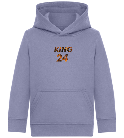 KING 24 Design - Comfort Kids Hoodie_BLUE_front