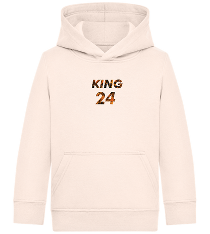 KING 24 Design - Comfort Kids Hoodie_LIGHT PEACH ROSE_front