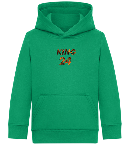 KING 24 Design - Comfort Kids Hoodie_MEADOW GREEN_front