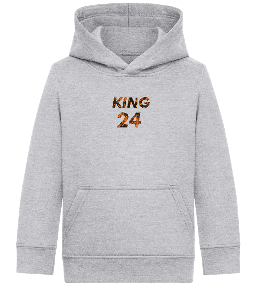 KING 24 Design - Comfort Kids Hoodie_ORION GREY II_front