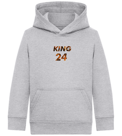 KING 24 Design - Comfort Kids Hoodie_ORION GREY II_front