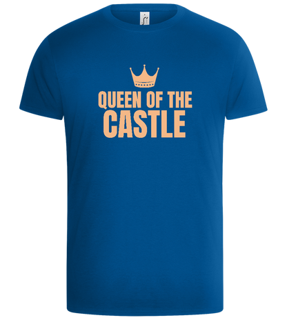 Queen of the Castle Design - Basic Unisex T-Shirt_ROYAL_front