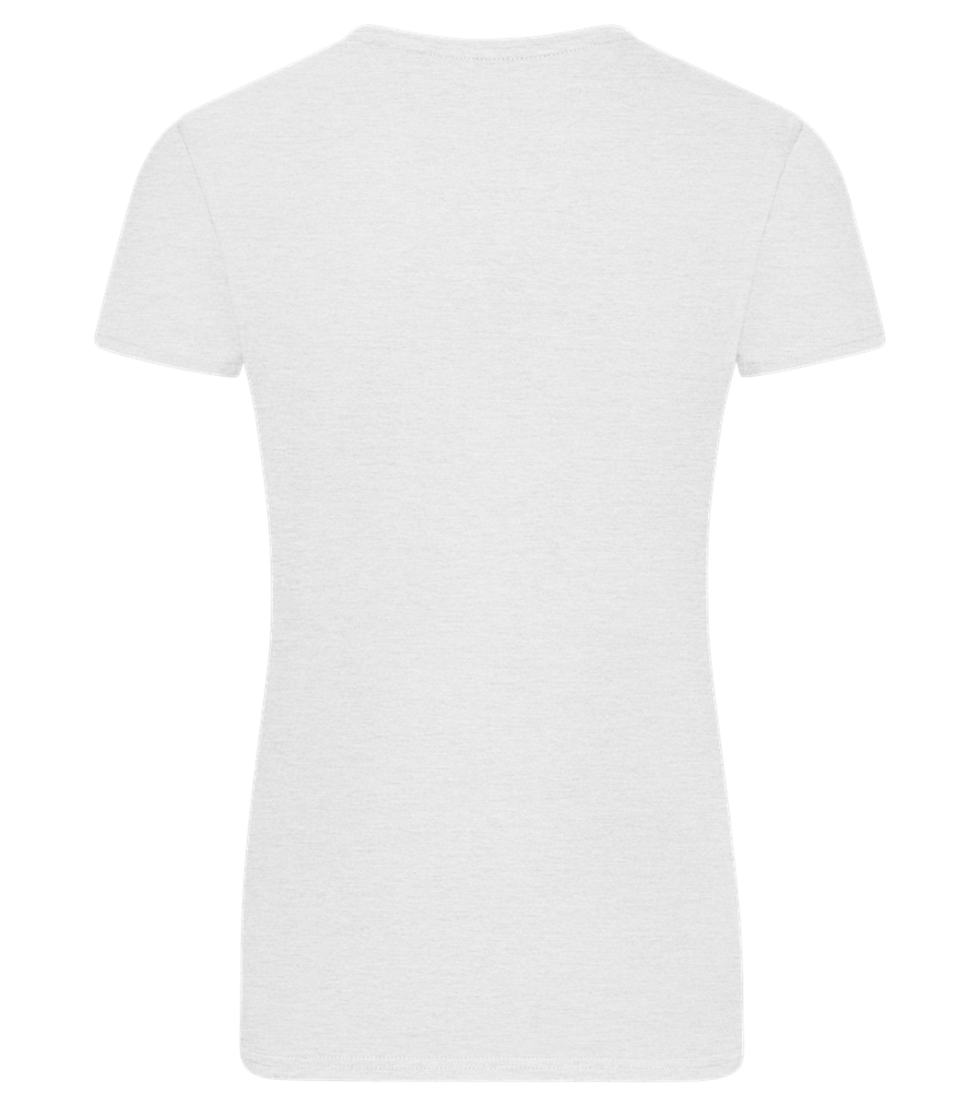 Réviser c'est Douter de Son Talent Design - Comfort women's fitted t-shirt_VIBRANT WHITE_back