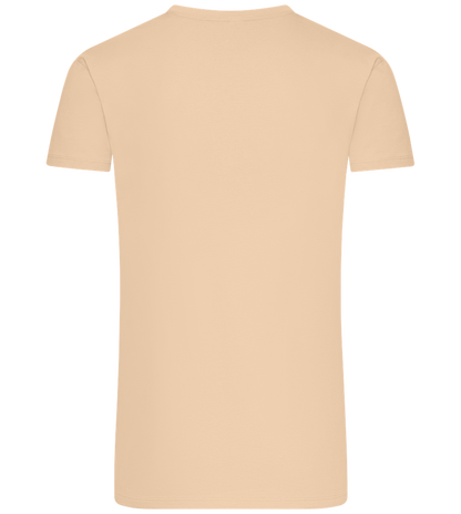 Can I Pet That Dawggg Design - Premium men's t-shirt_SAND_back