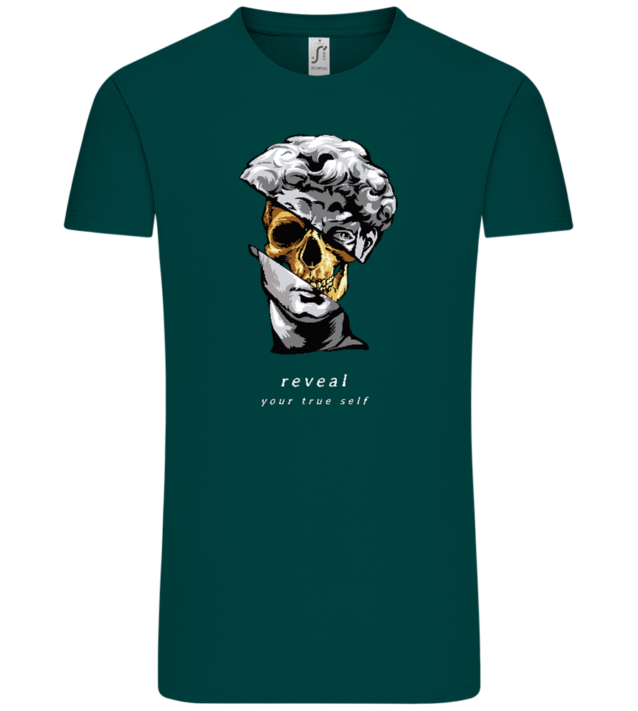 Reveal Your True Self Design - Comfort Unisex T-Shirt_GREEN EMPIRE_front