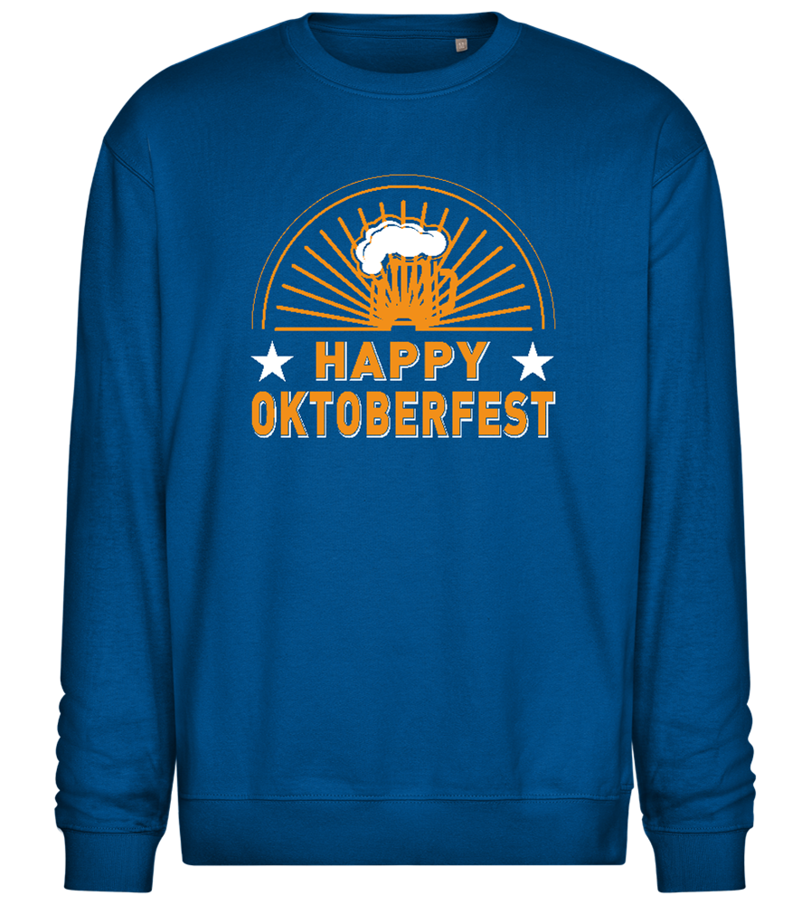 Happy Oktoberfest Design - Comfort Essential Unisex Sweater_ROYAL_front