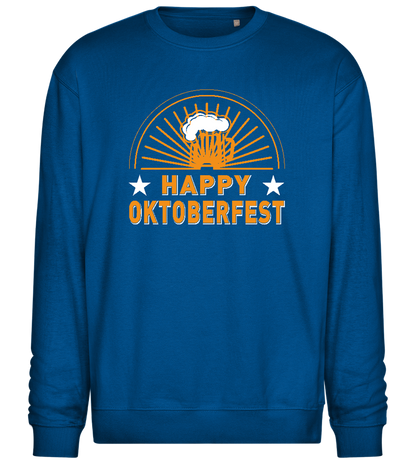 Happy Oktoberfest Design - Comfort Essential Unisex Sweater_ROYAL_front