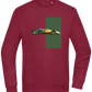 Retro F1 Design - Comfort Essential Unisex Sweater_BORDEAUX_front