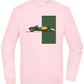 Retro F1 Design - Comfort Essential Unisex Sweater_LIGHT PEACH ROSE_front