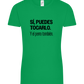 Puedes Rocarlo Design - Comfort women's t-shirt_MEADOW GREEN_front