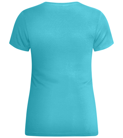 Puedes Tocarlo Design - Comfort women's t-shirt_HAWAIIAN OCEAN_back