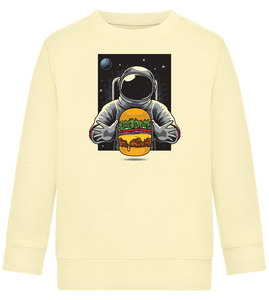 Spaceman Burger Design - Comfort Kids Sweater