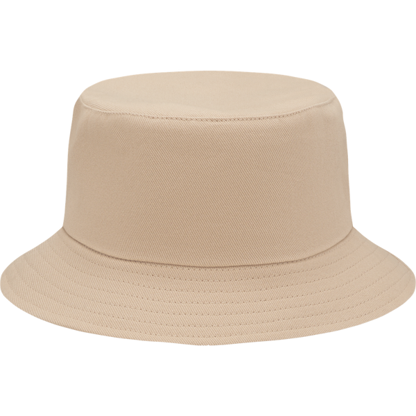 Brushed Cotton Bucket Sun Hat_KHAKI_front