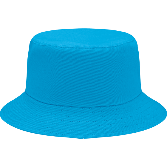 Brushed Cotton Bucket Sun Hat_TURQUOISE_front