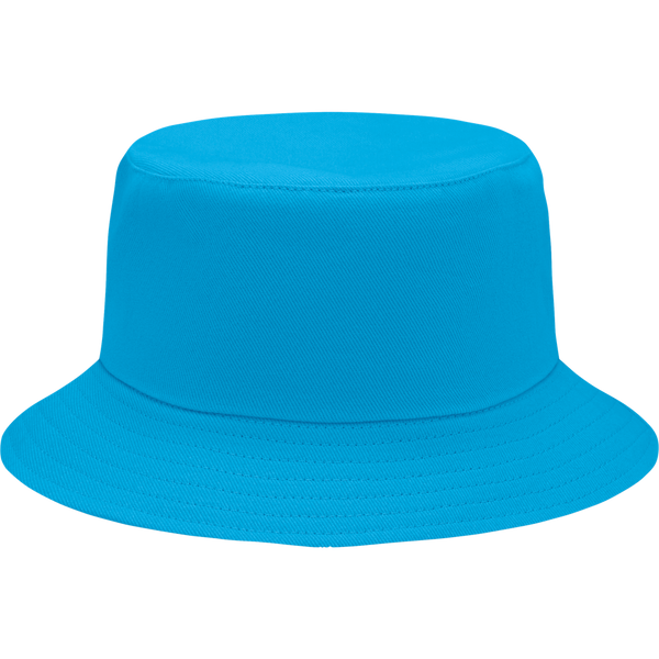 Brushed Cotton Bucket Sun Hat_TURQUOISE_front