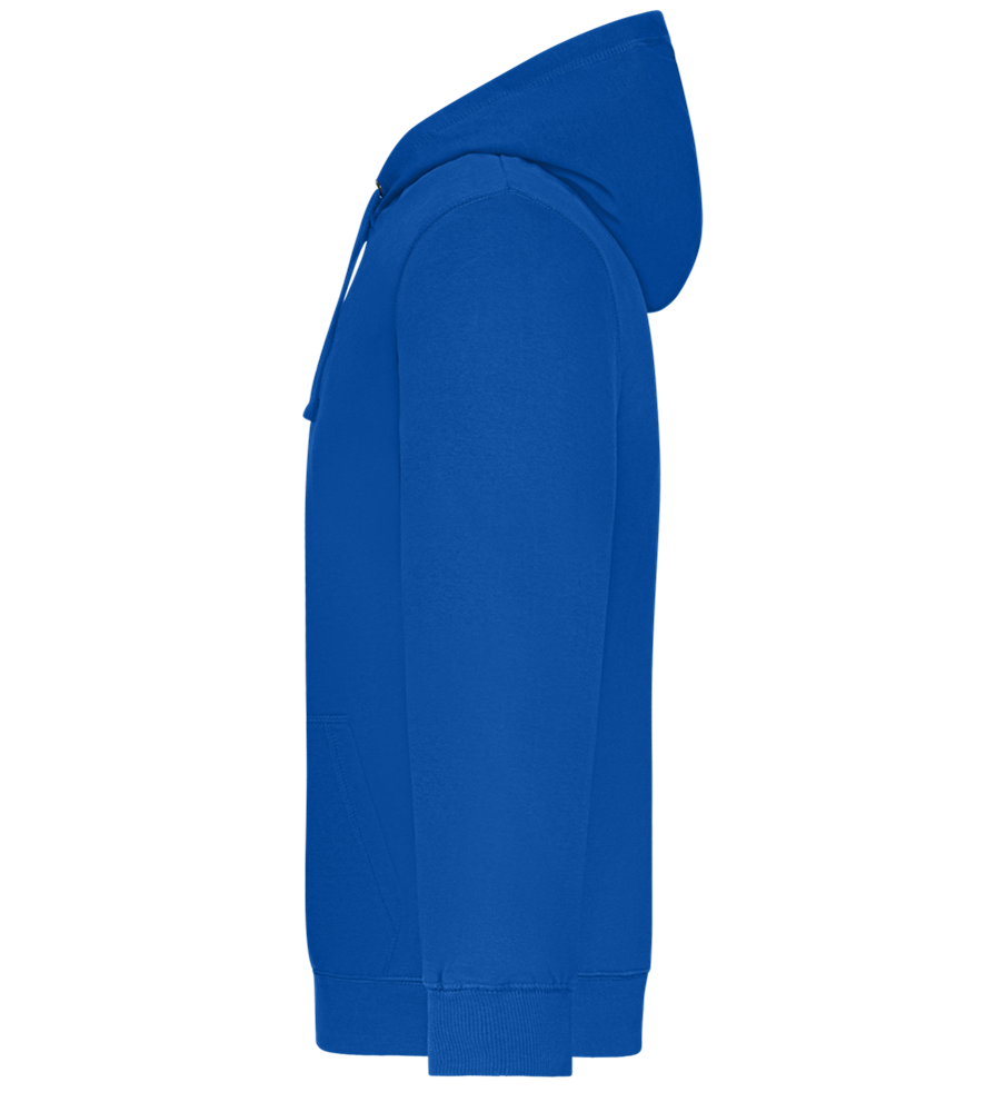 Glitched Amsterdam Design - Premium unisex hoodie_ROYAL_left