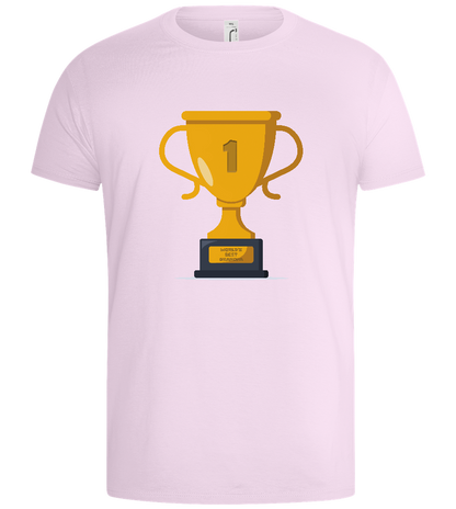 #1 Grandpa Design - Basic men's t-shirt_LIGHT PINK_front