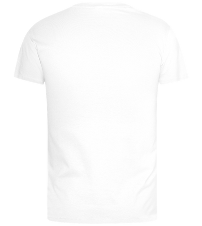 #1 Grandpa Design - Basic men's t-shirt_WHITE_back