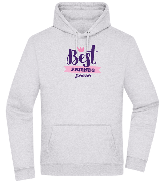 Best Friends Forever 1 Design - Premium Essential Unisex Hoodie_ORION GREY II_front