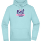 Best Friends Forever 1 Design - Premium Essential Unisex Hoodie_POOL BLUE_front