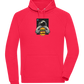 Spaceman Burger Design - Comfort unisex hoodie_RED_front