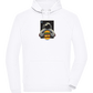 Spaceman Burger Design - Comfort unisex hoodie_WHITE_front