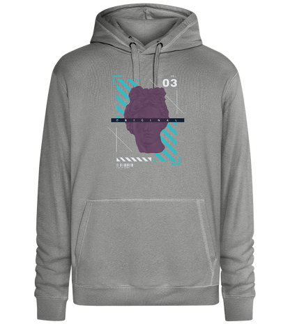 Original Angel 03 Design - Premium unisex hoodie_ORION GREY II_front